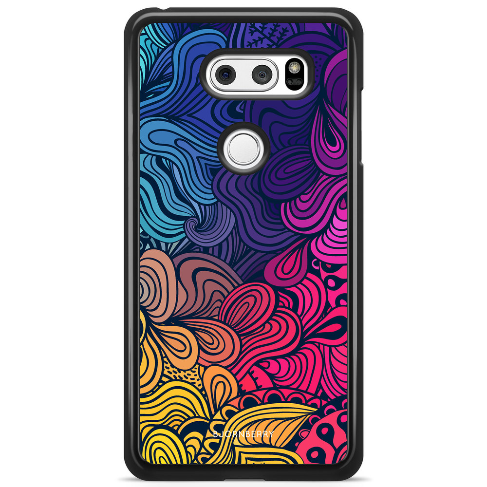 LG V30 Case - Retro Flowers