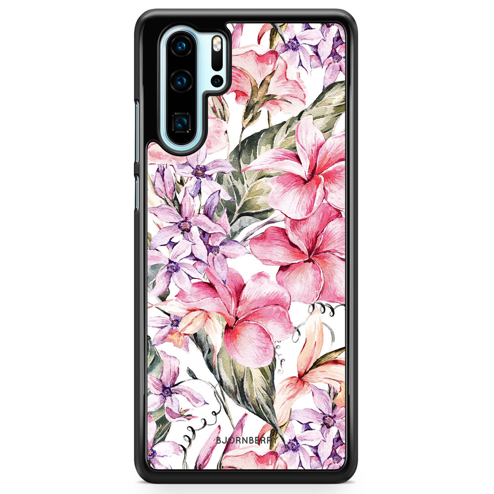 Huawei P30 Pro Case - Watercolor Flowers