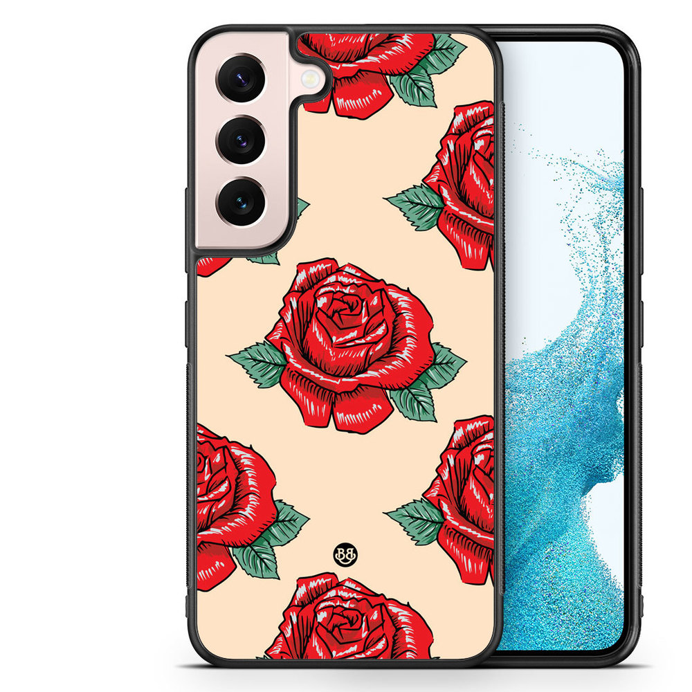 Samsung Galaxy S22 5G Case - Rose Pattern