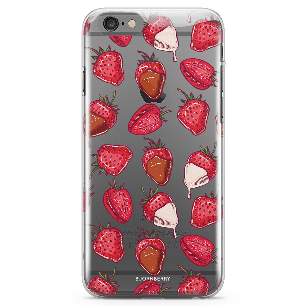 iPhone 6/6s TPU Case - Strawberry Chocolate