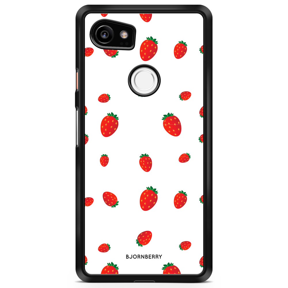 Google Pixel 2 XL Case - Strawberry Pattern