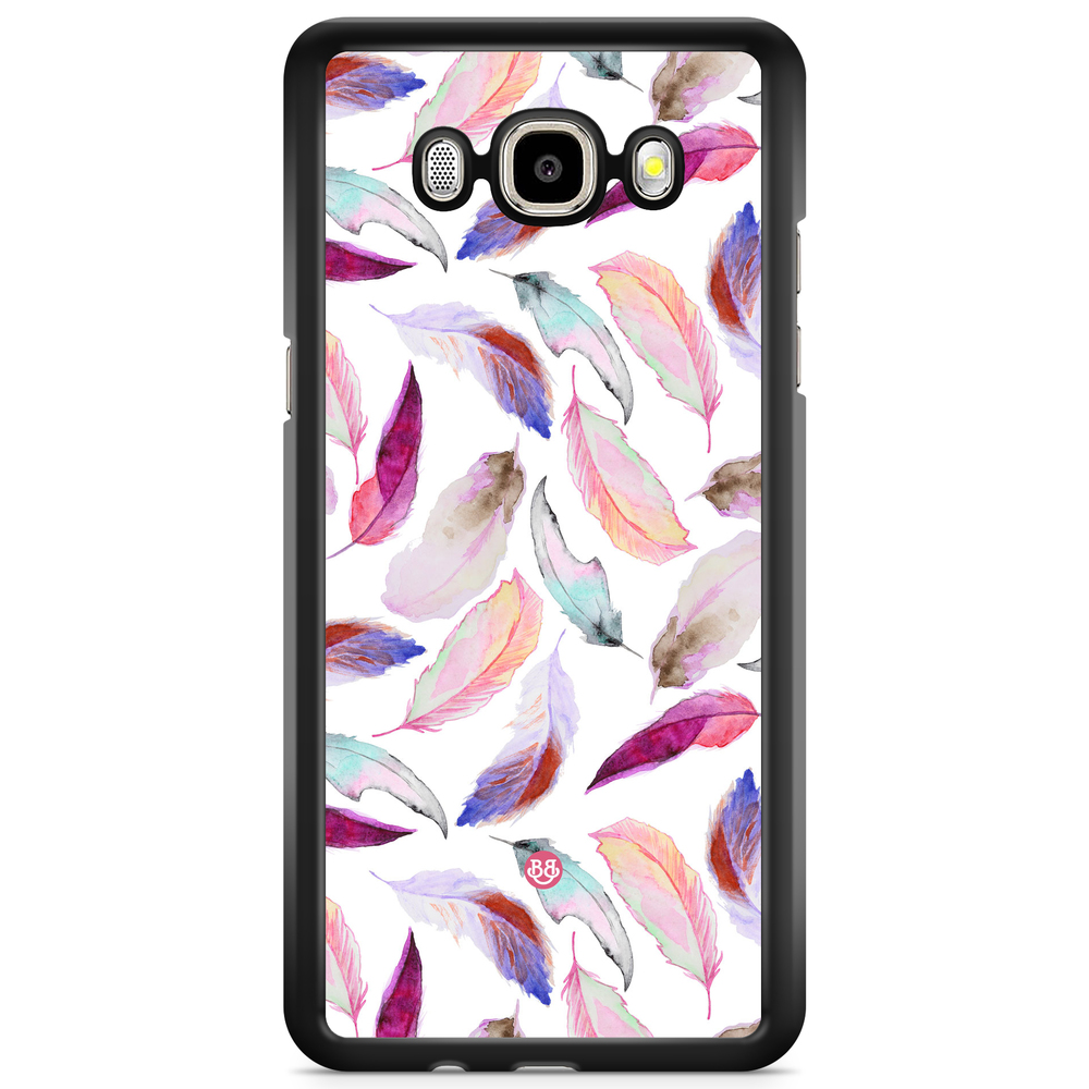 Samsung Galaxy J3 (2016) Case - Watercolor Feathers