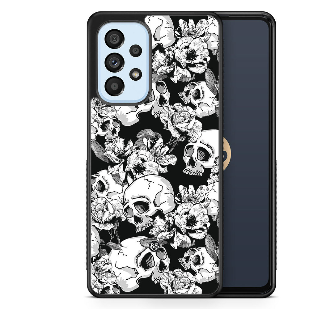 Samsung Galaxy A53 5G Case - Skull & Roses