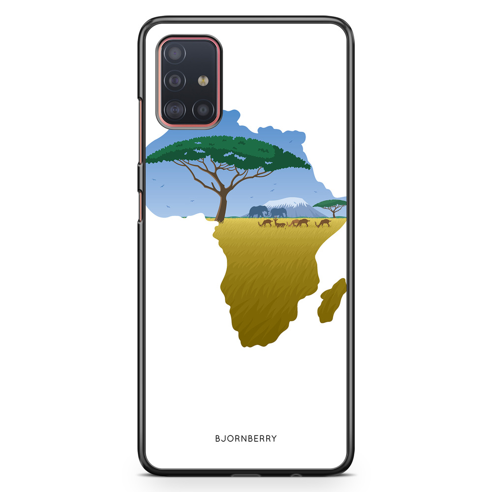 Samsung Galaxy A51 Case - Africa White