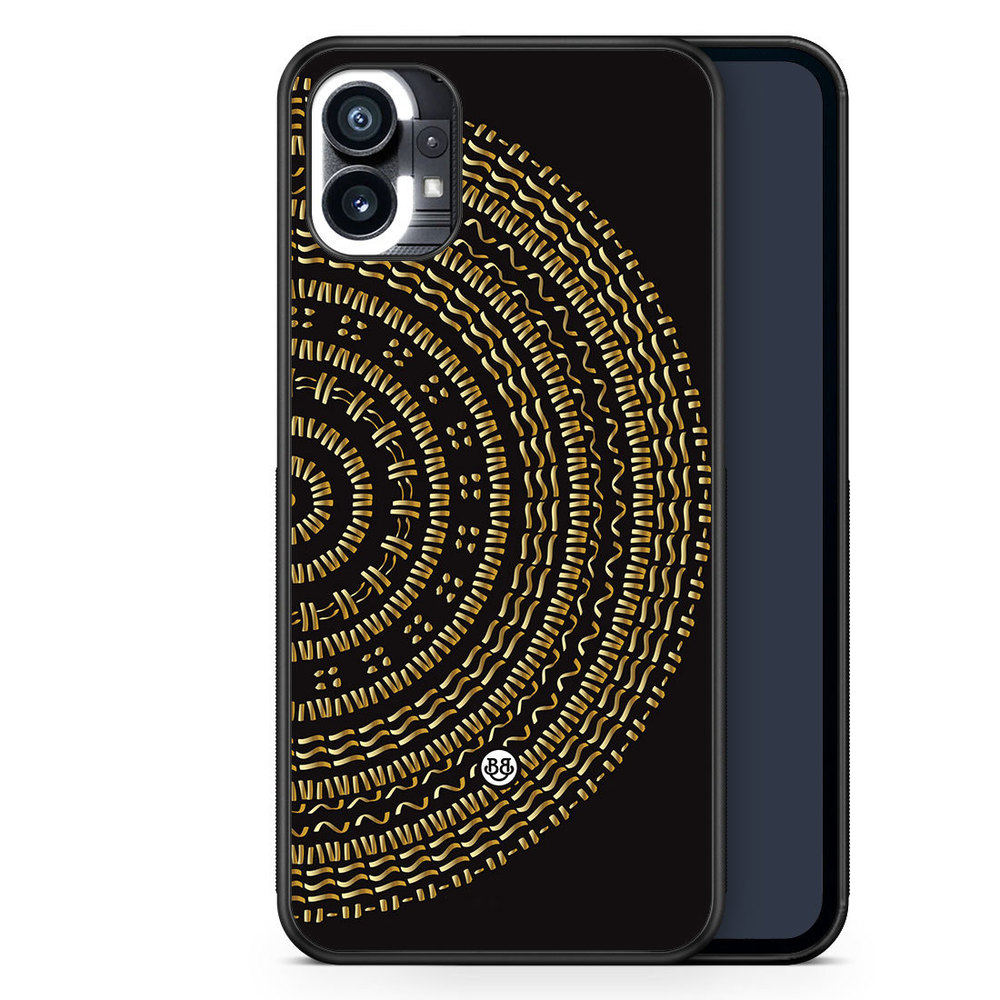 Nothing Phone (1) Case - Mandala Gold/Black