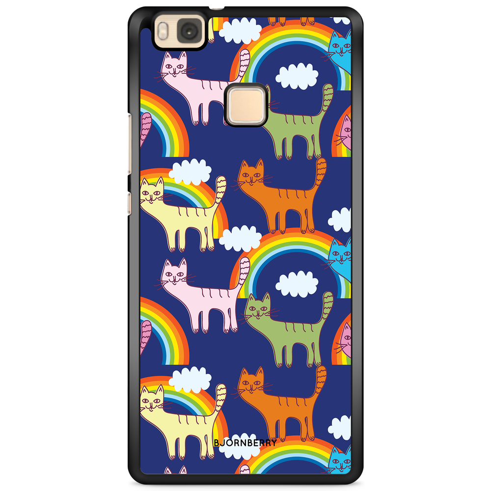 Huawei P9 Lite Case - Cats & Rainbows