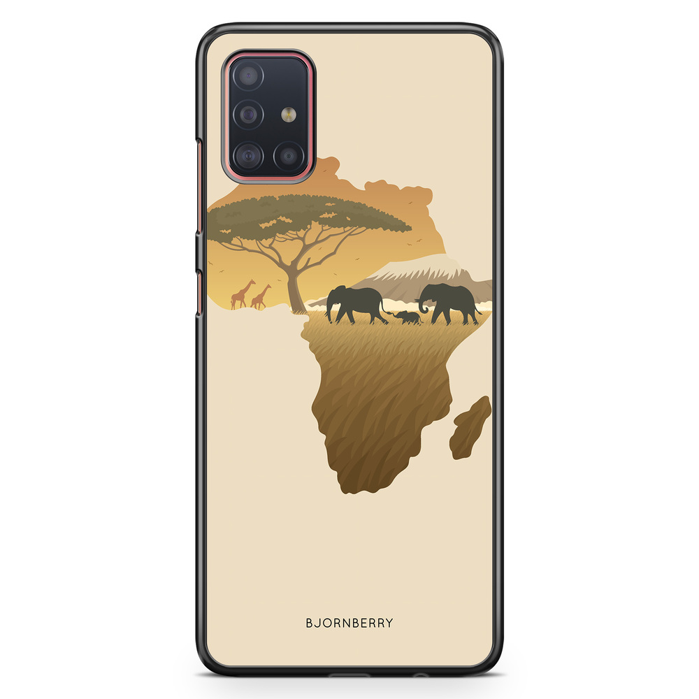 Samsung Galaxy A51 Case - Africa Brown