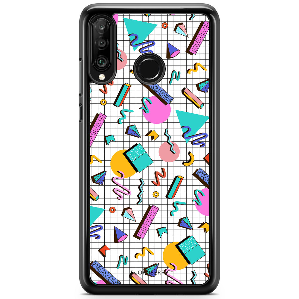 Huawei P30 Lite Case - 80s Pattern