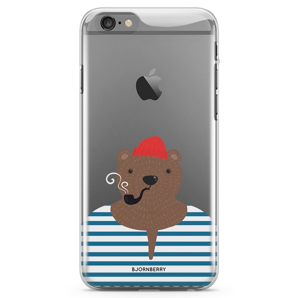 iPhone 6/6s TPU Case - Hipster Bear
