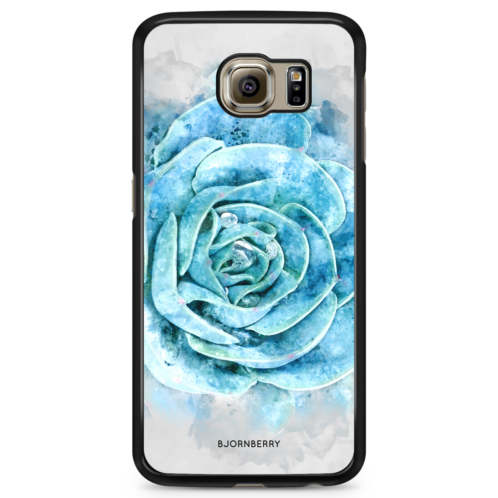 Samsung Galaxy S6 Edge+ Case - Blue Cactus