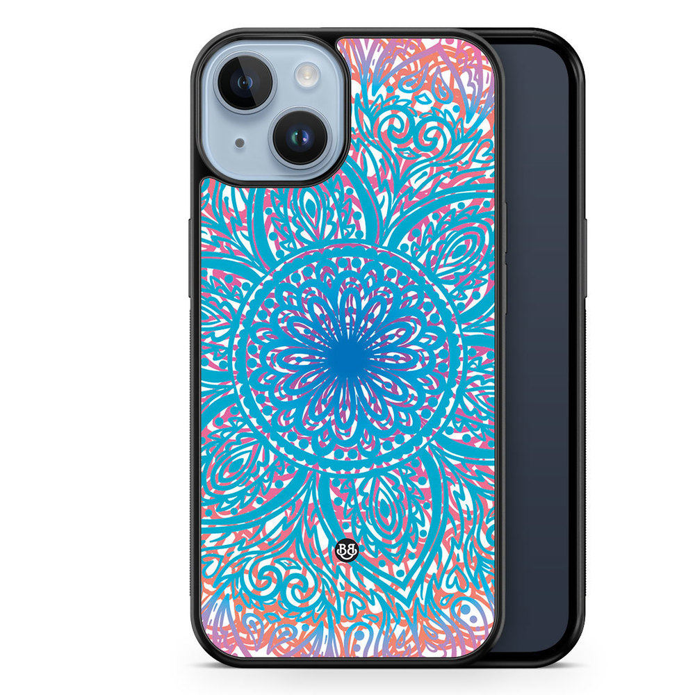 iPhone 14 Plus Case - Pastel Mandala