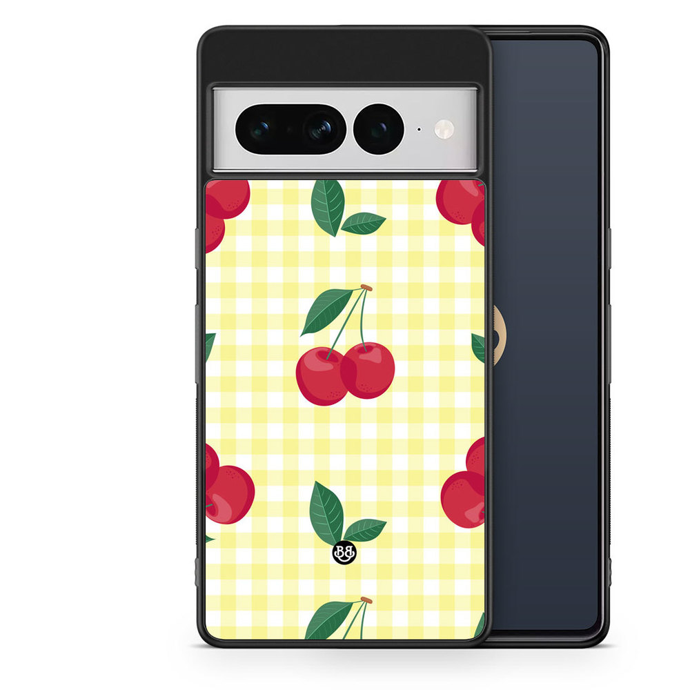 Google Pixel 7 Pro Case - SUMMER GARDEN - Cherry Kiss