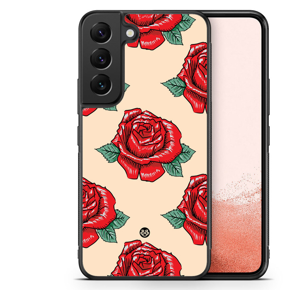 Samsung Galaxy S22 Plus 5G Case - Rose Pattern