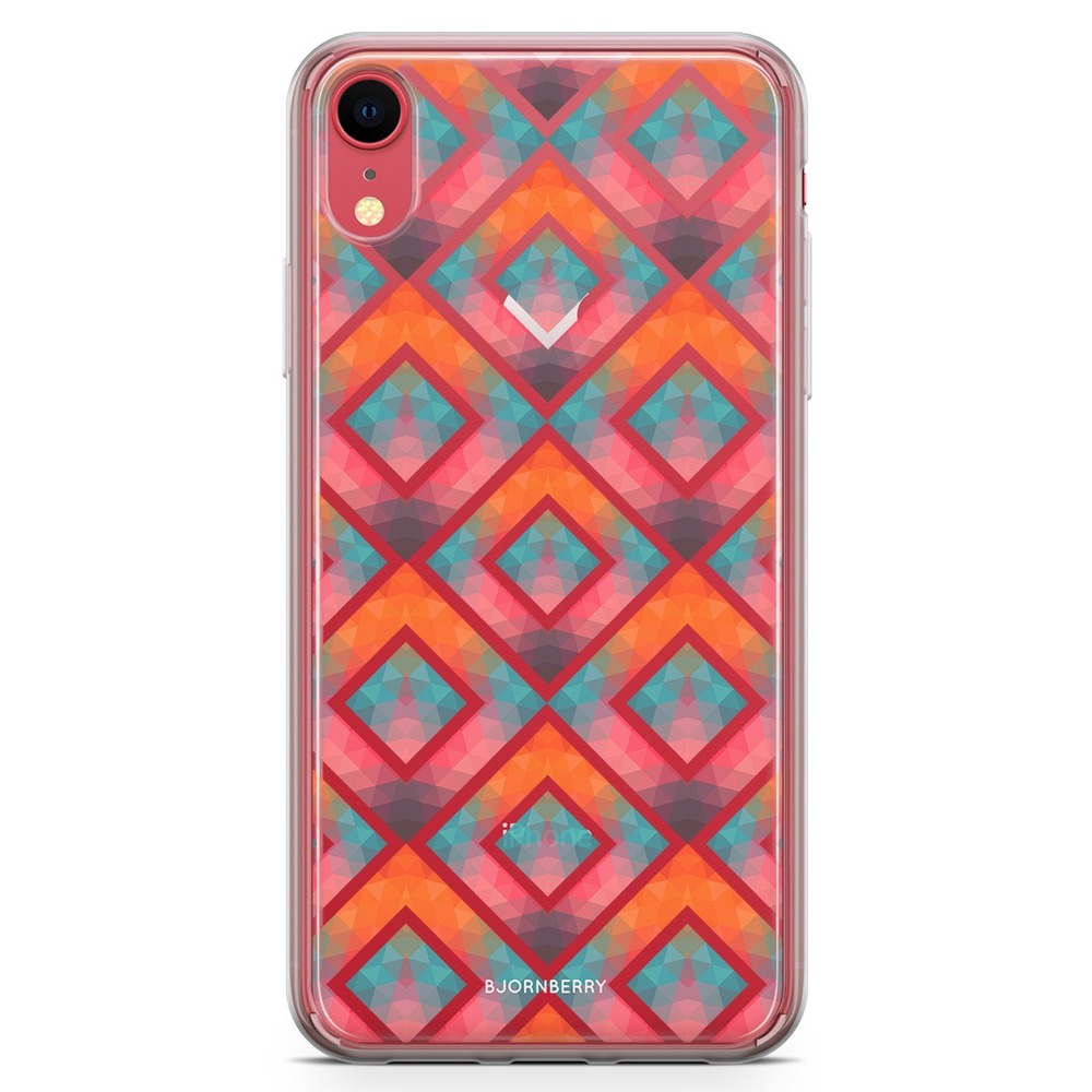 iPhone XR Fashion Case - Retro squares
