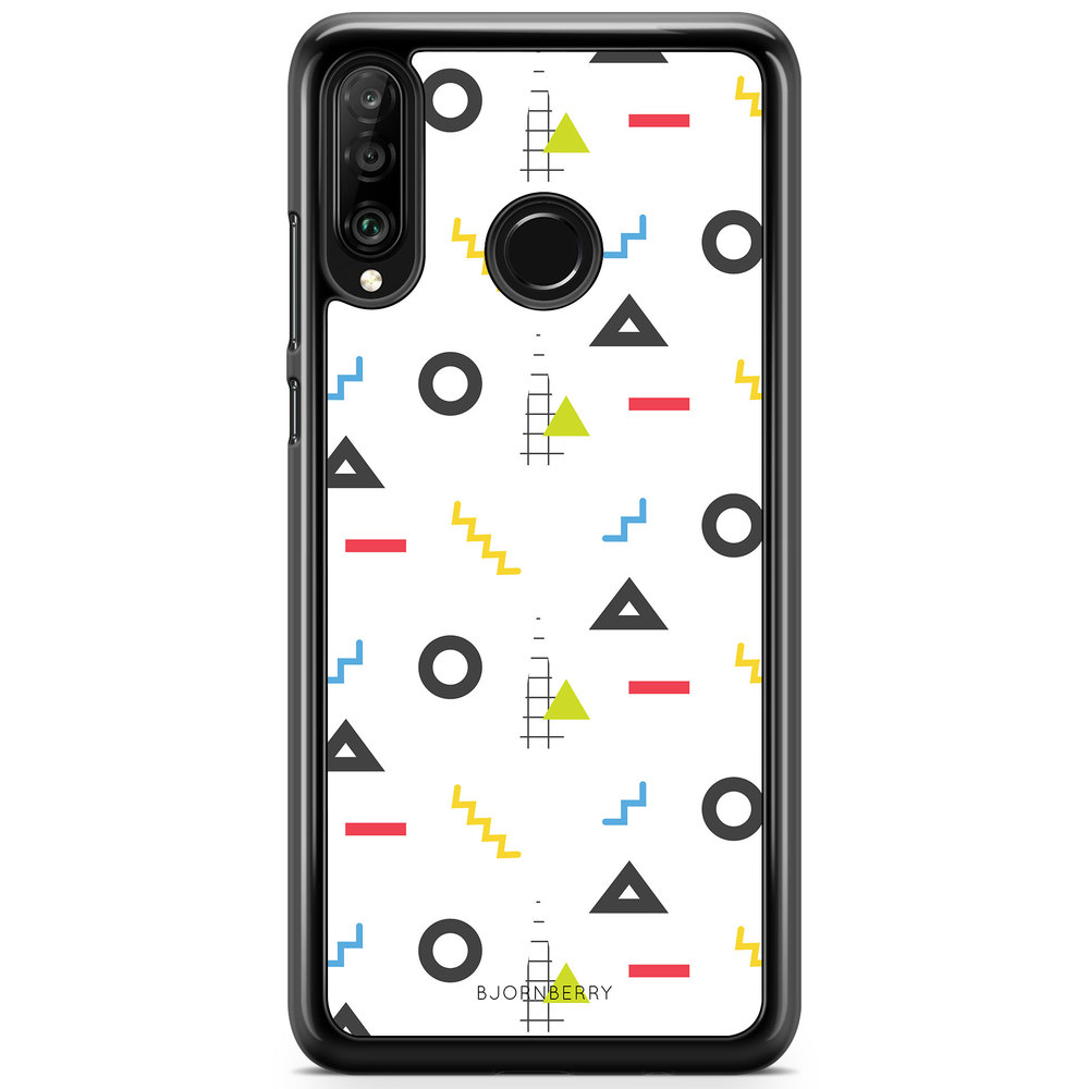 Huawei P30 Lite Case - 80s Pattern