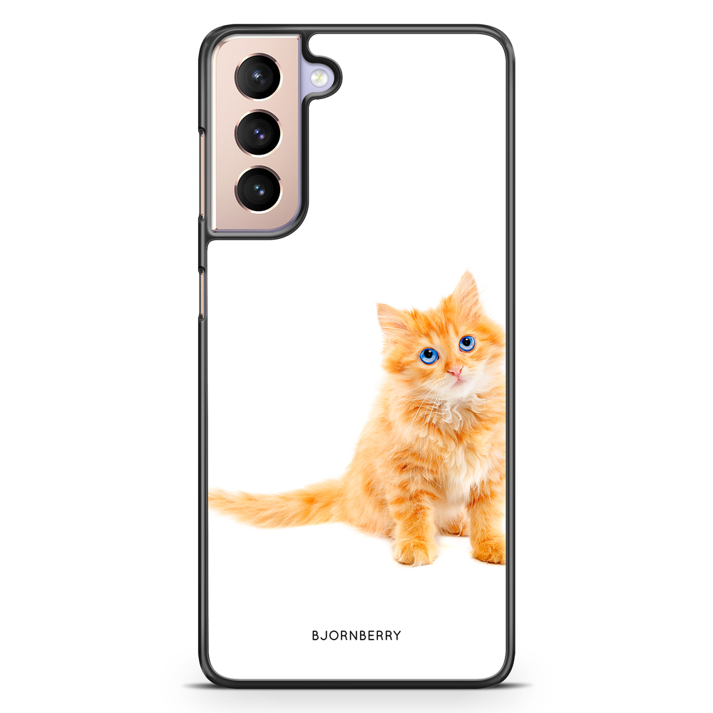 Samsung Galaxy S21 Case - Small Brown Cat