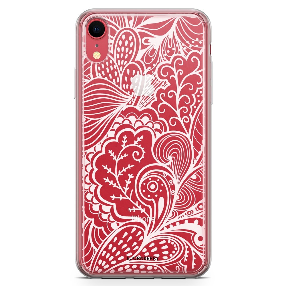 iPhone XR Fashion Case - White Flowers