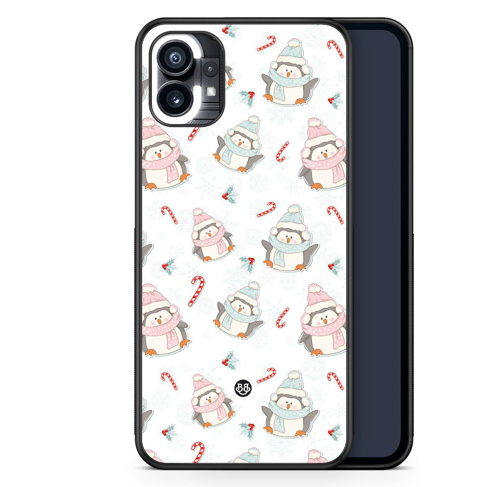 Nothing Phone (1) Case - Christmas Penguins