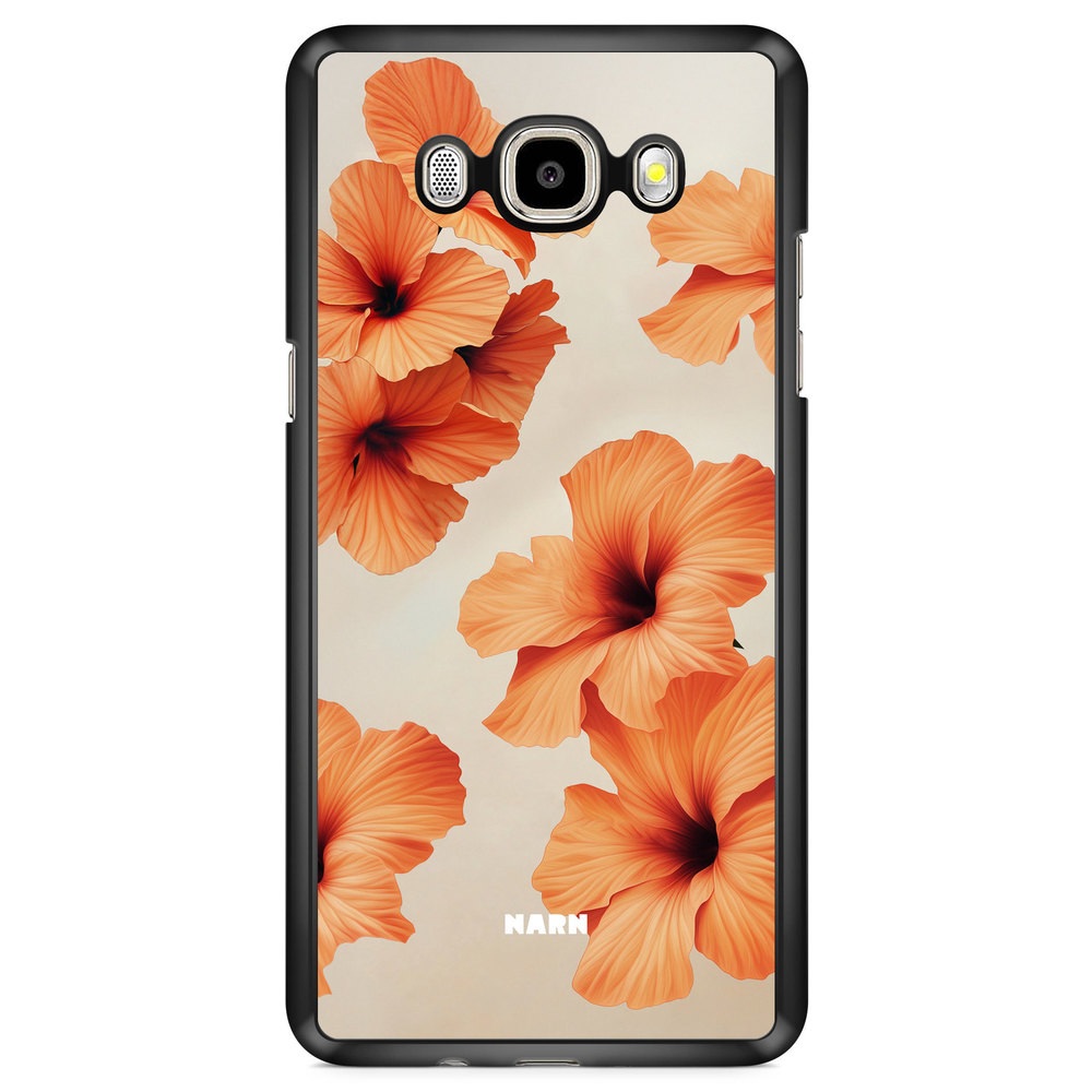 Samsung Galaxy J7 (2016) Case - Hibiscus Era - Papaya