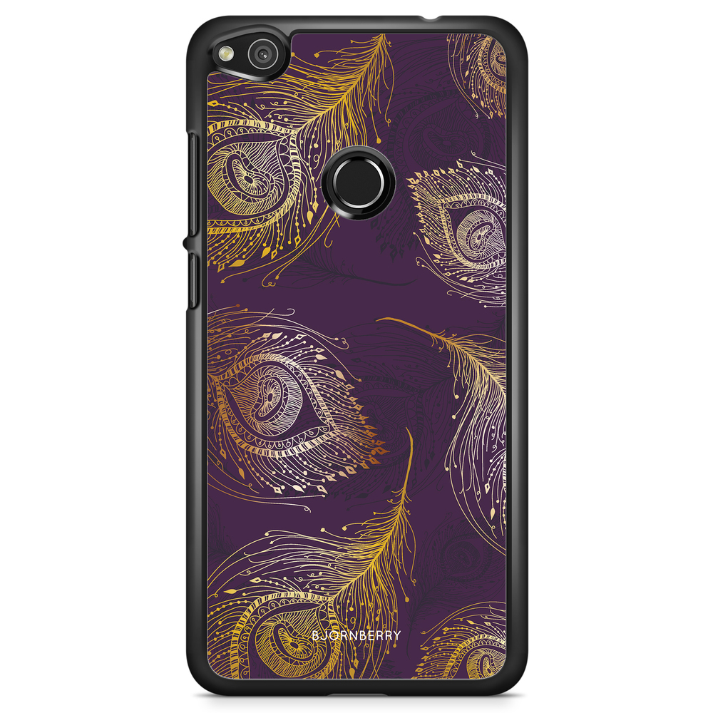 Huawei Honor 8 Lite Case - Peacock Feathers