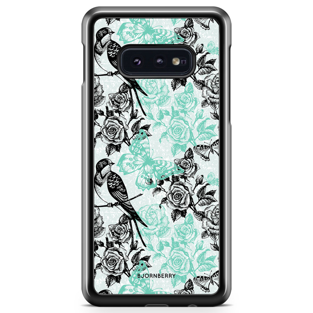 Samsung Galaxy S10e Case - Birds & Roses