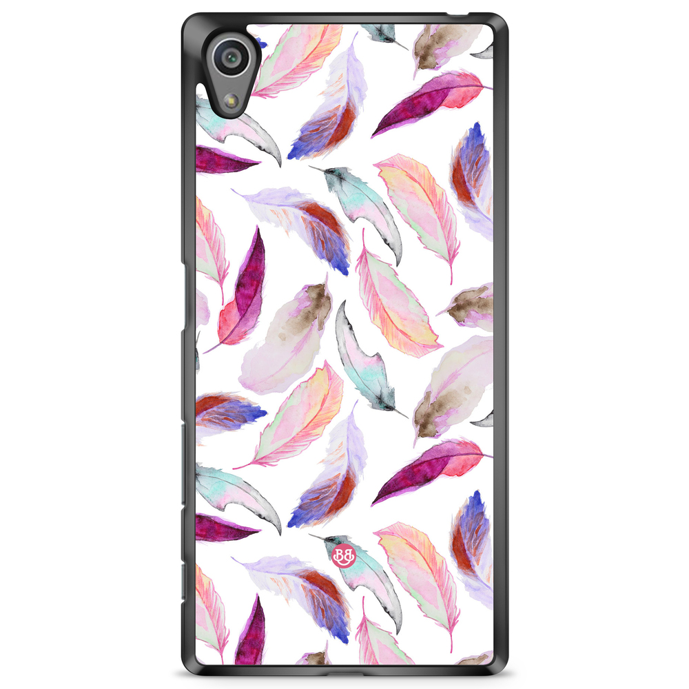 Sony Xperia Z5 Premium Case - Watercolor Feathers
