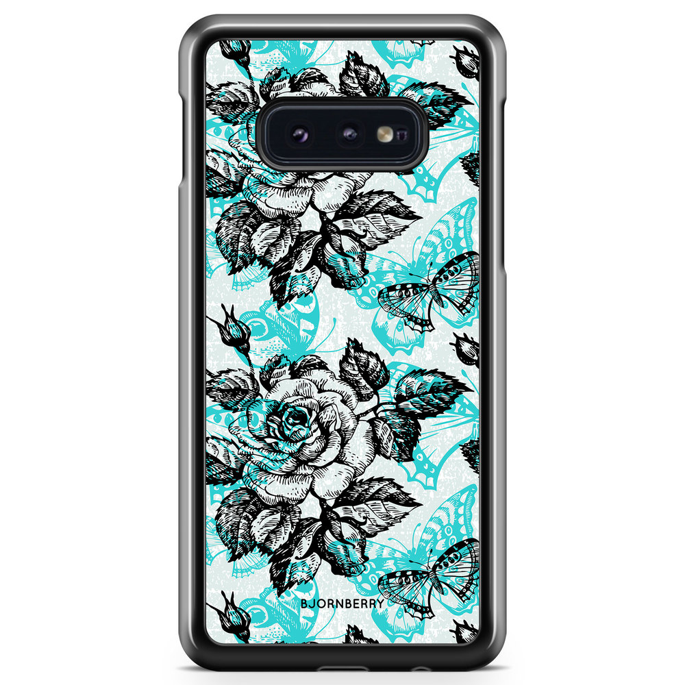 Samsung Galaxy S10e Case - Roses & Butterflies