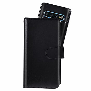 Samsung Galaxy S10 Magnetfodral 9 KORTPLATSER - Svart