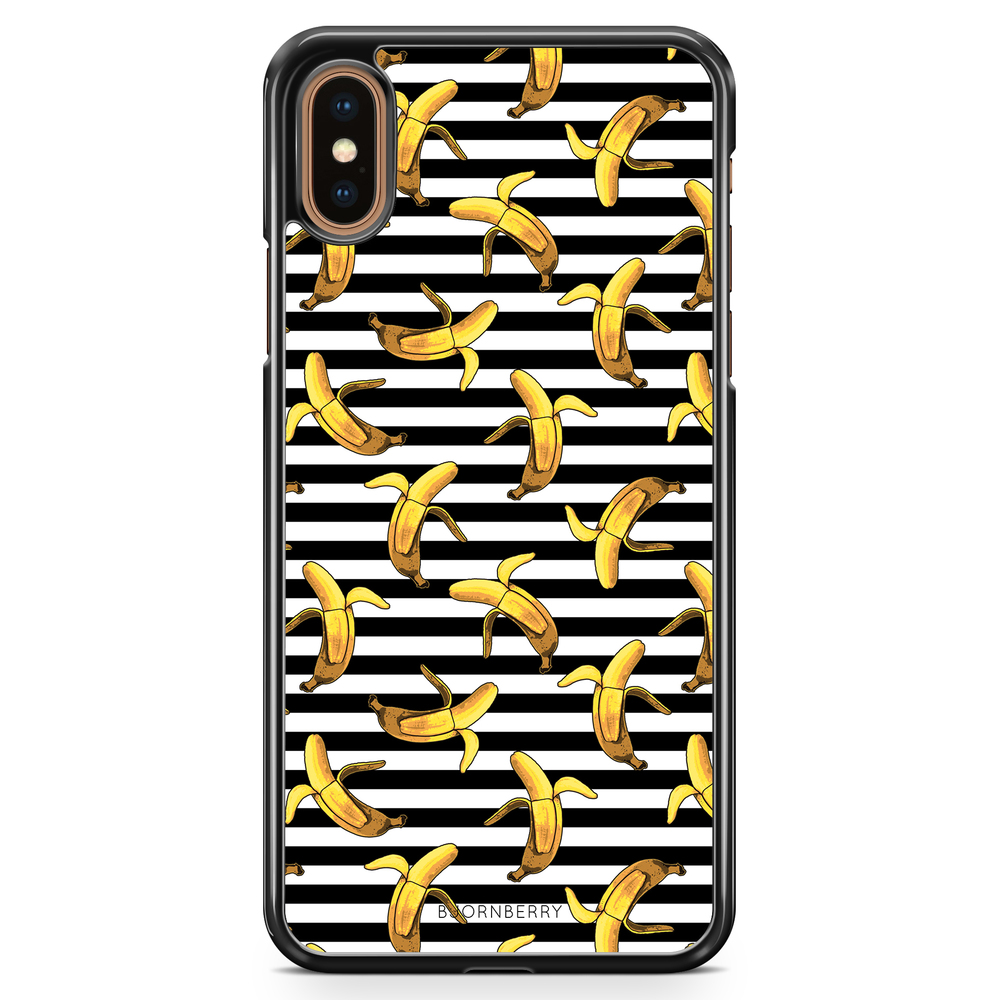 iPhone XS Max Case - Banana Pattern