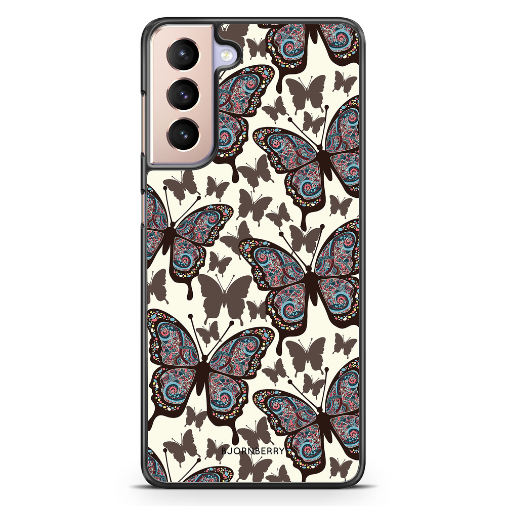 Samsung Galaxy S21 Case - Colorful Butterflies