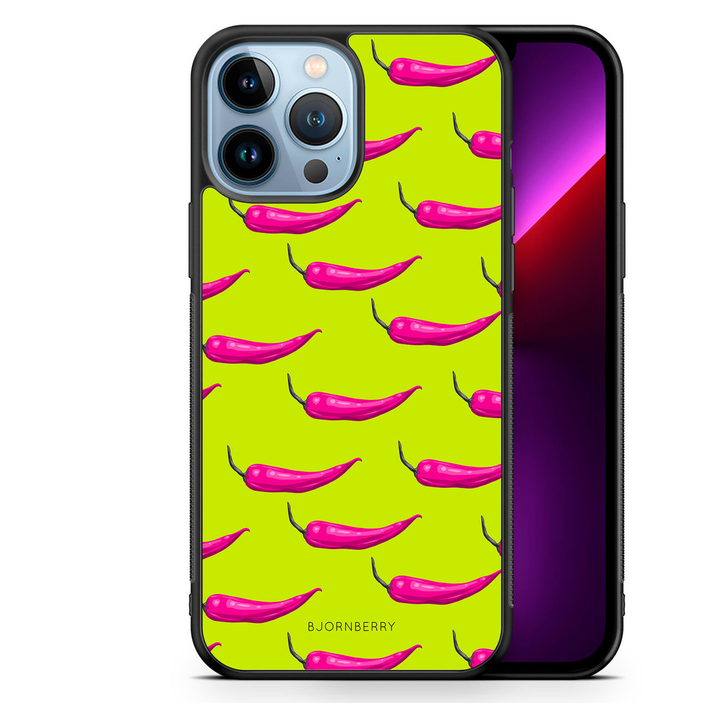 iPhone 13 Pro Max Case - Chilli Pattern