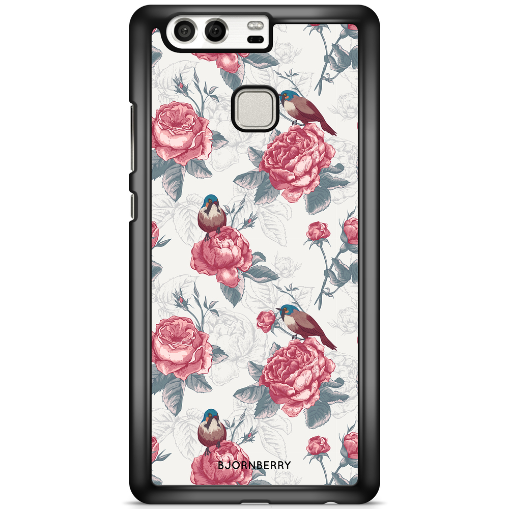 Huawei P9 Plus Case - Roses and Birds