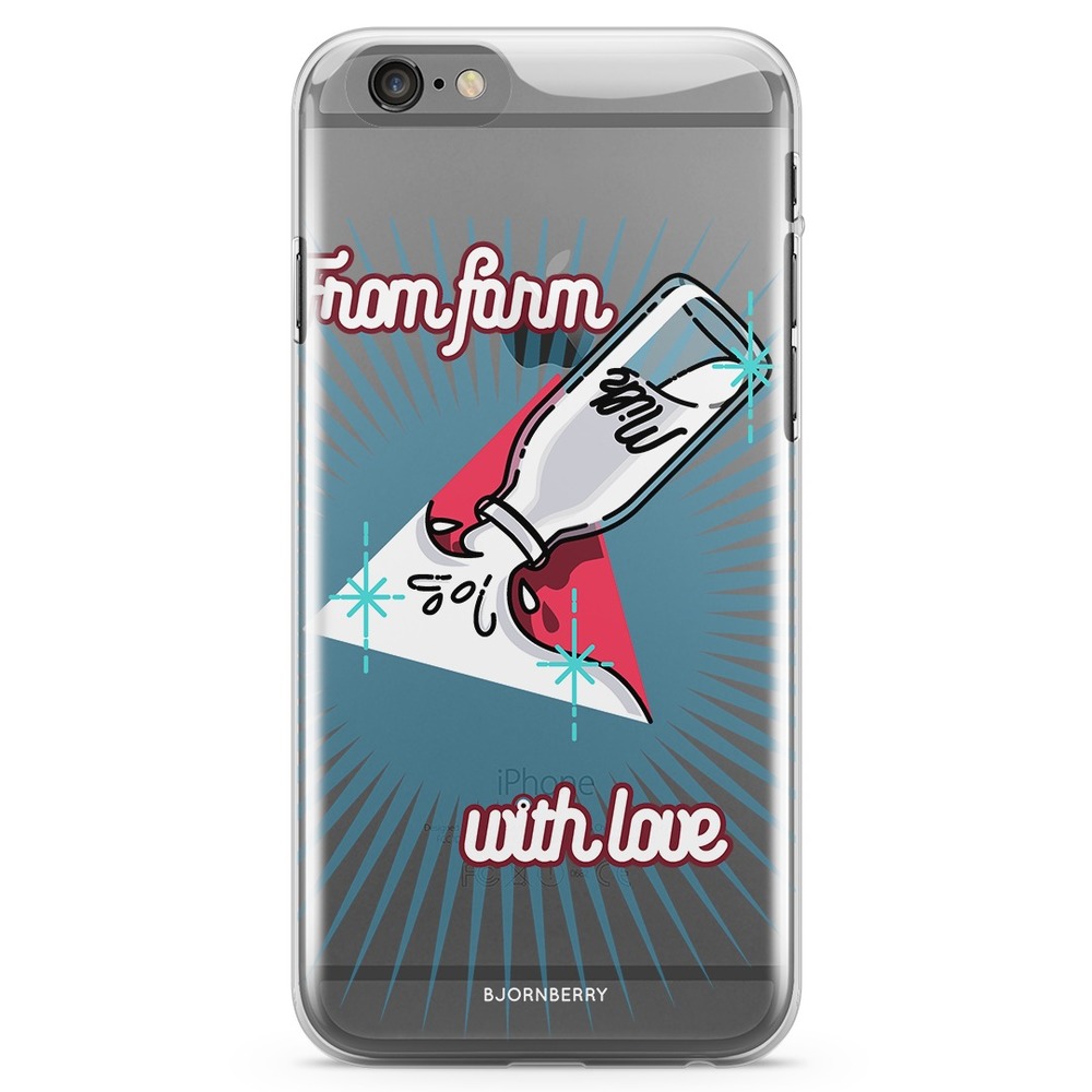 iPhone 6/6s TPU Case - Vintage Milk