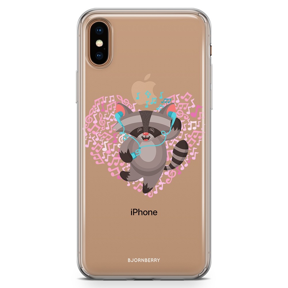 iPhone Xs Max Fashion Case - Raccoon