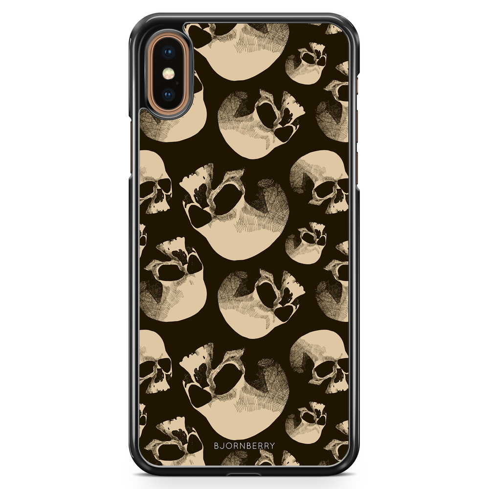 iPhone XS Max Case - Skull Pattern