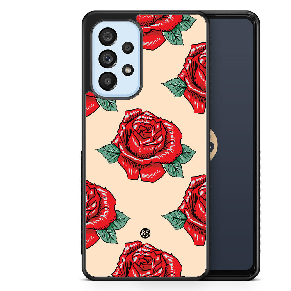 Samsung Galaxy A53 5G Case - Rose Pattern