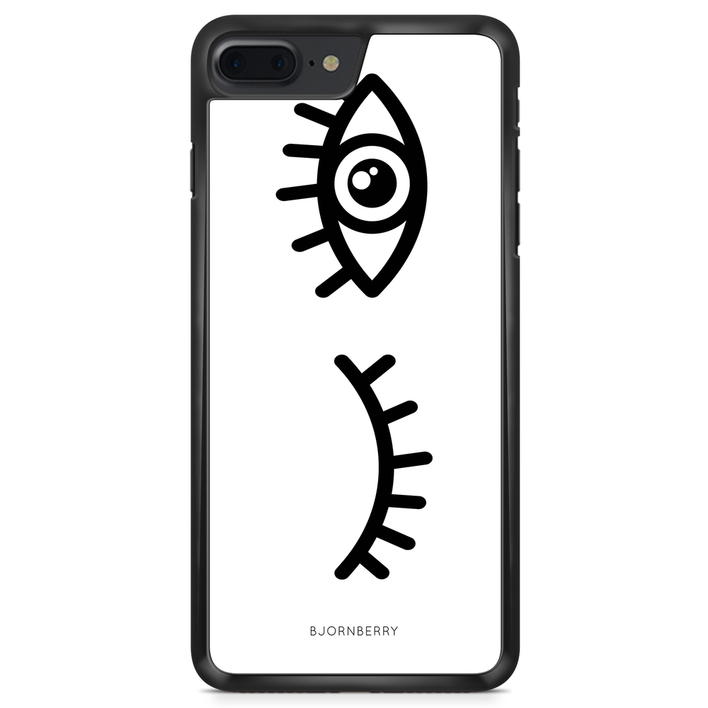 iPhone 8 Plus Case - Black Eyes