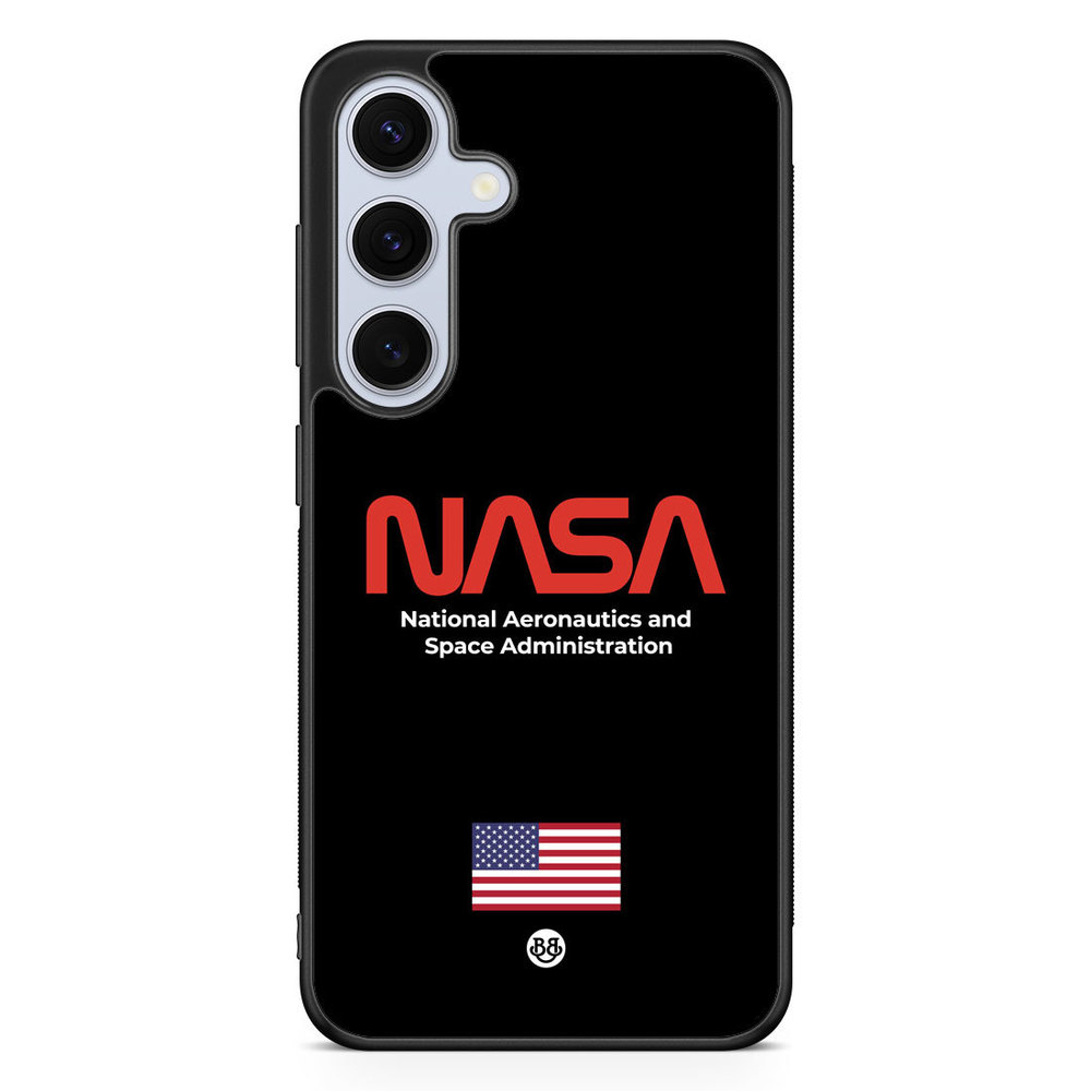 Samsung Galaxy S24 5G Case - NASA Worm Black