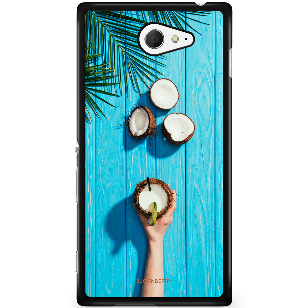 Sony Xperia M2 Aqua Case - Coconut Drink