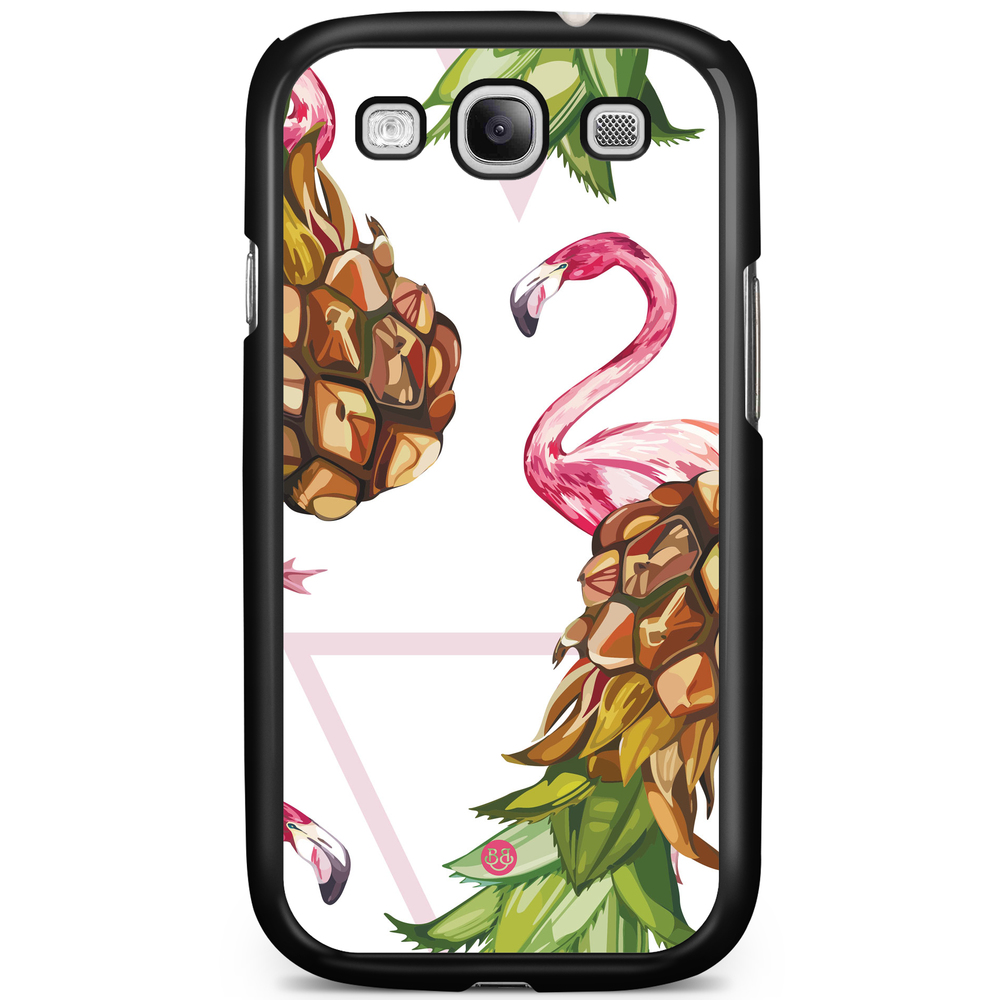Samsung Galaxy S3 Mini Case - Pineapple & Flamingo