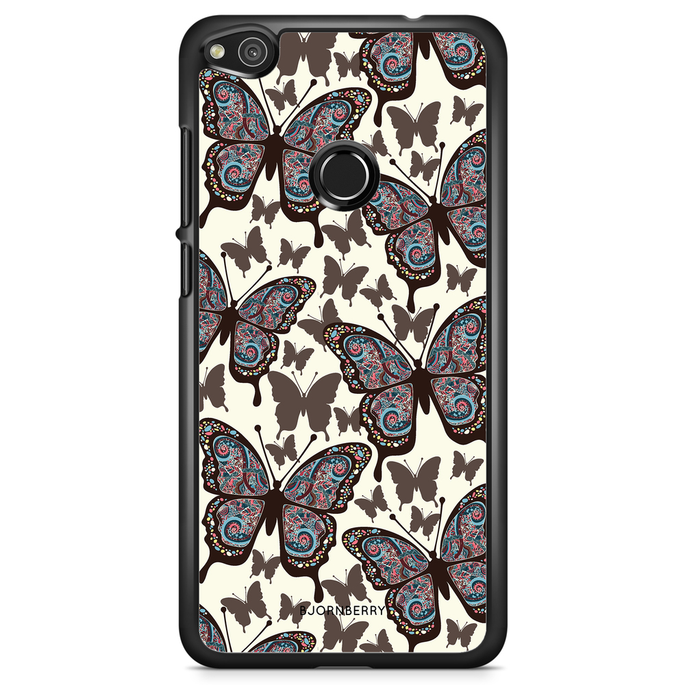 Huawei Honor 8 Lite Case - Colorful Butterflies