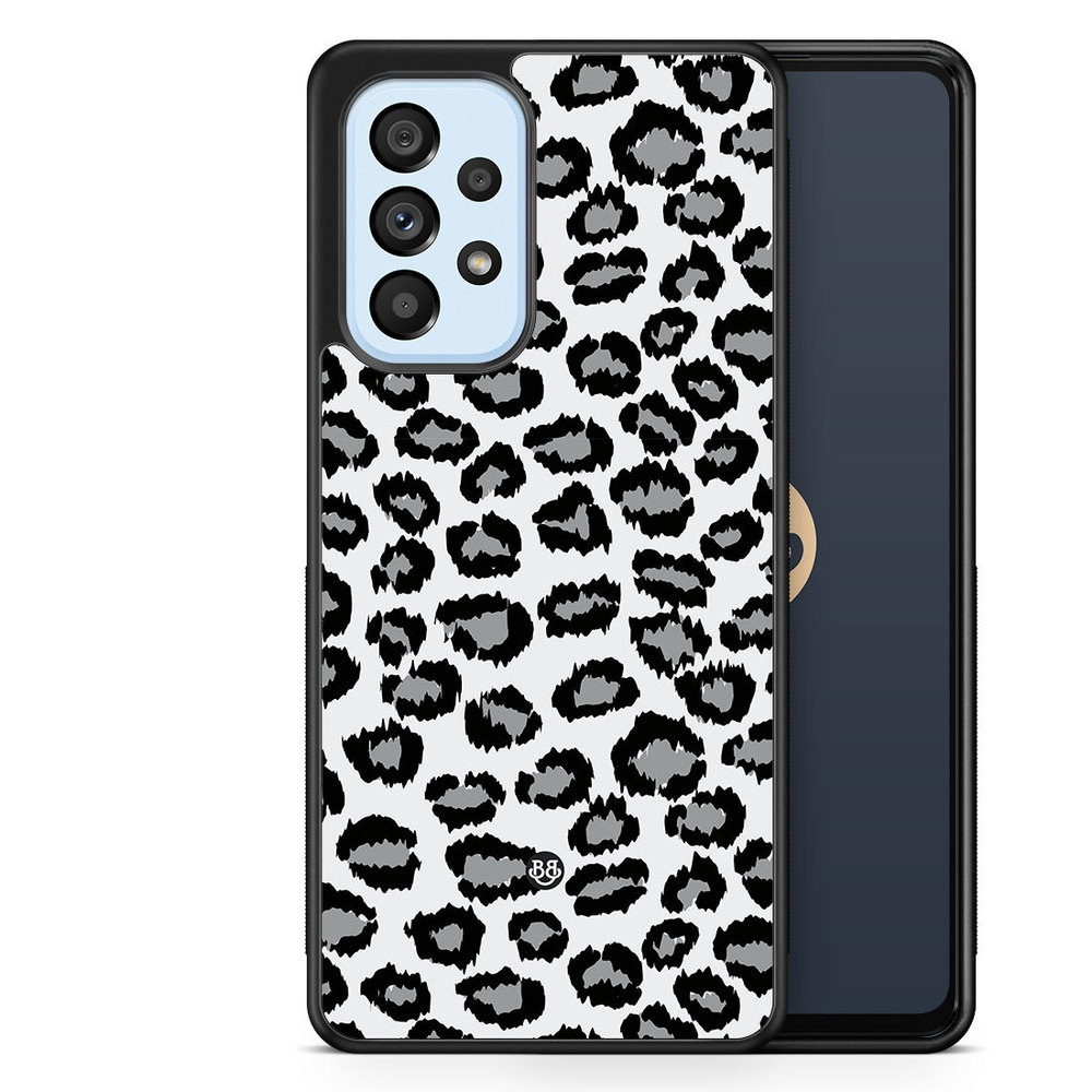 Samsung Galaxy A53 5G Case - Gray Leopard