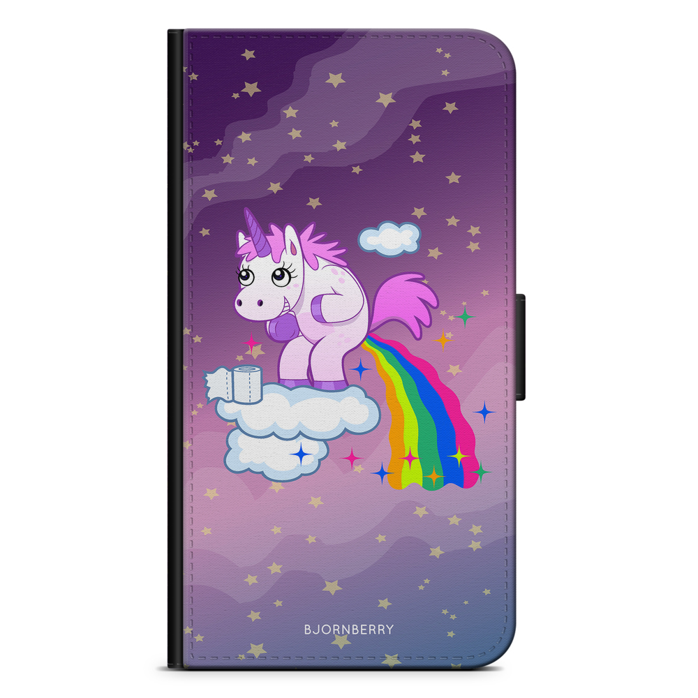 Sony Xperia 10 Wallet Case - Pooping Unicorn