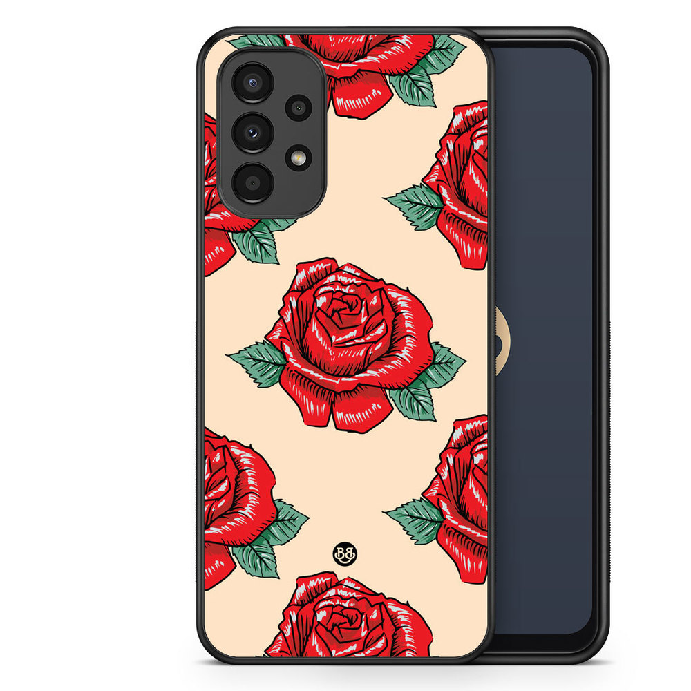 Samsung Galaxy A13 Case - Rose Pattern