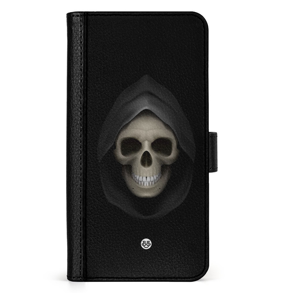 Nothing Phone (2) Wallet Case - Black Skull