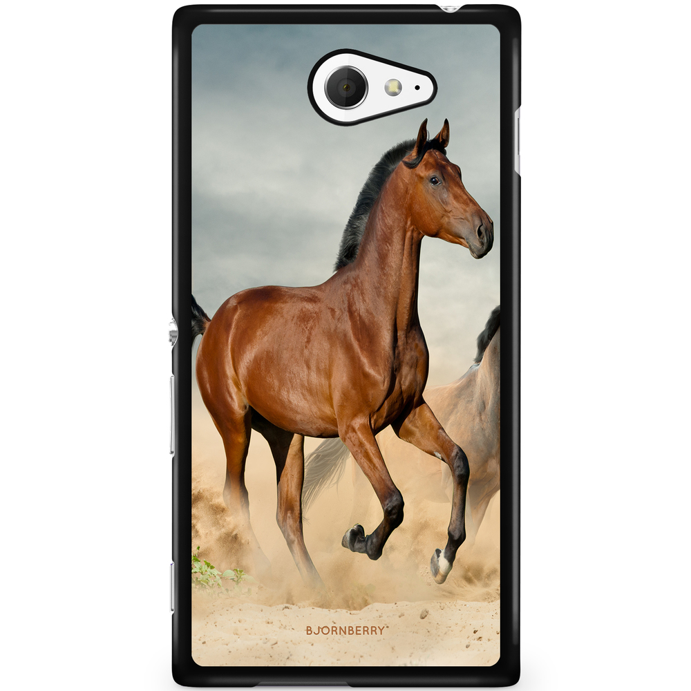 Sony Xperia M2 Aqua Case - Horse That Rises