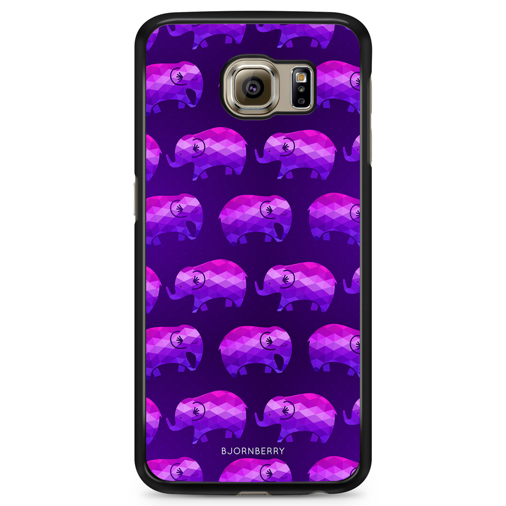 Samsung Galaxy S6 Edge+ Case - Purple Elephant