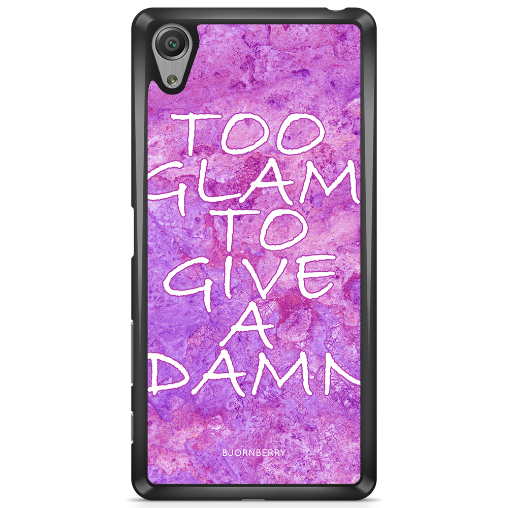 Sony Xperia XA Case - Too glam to give 