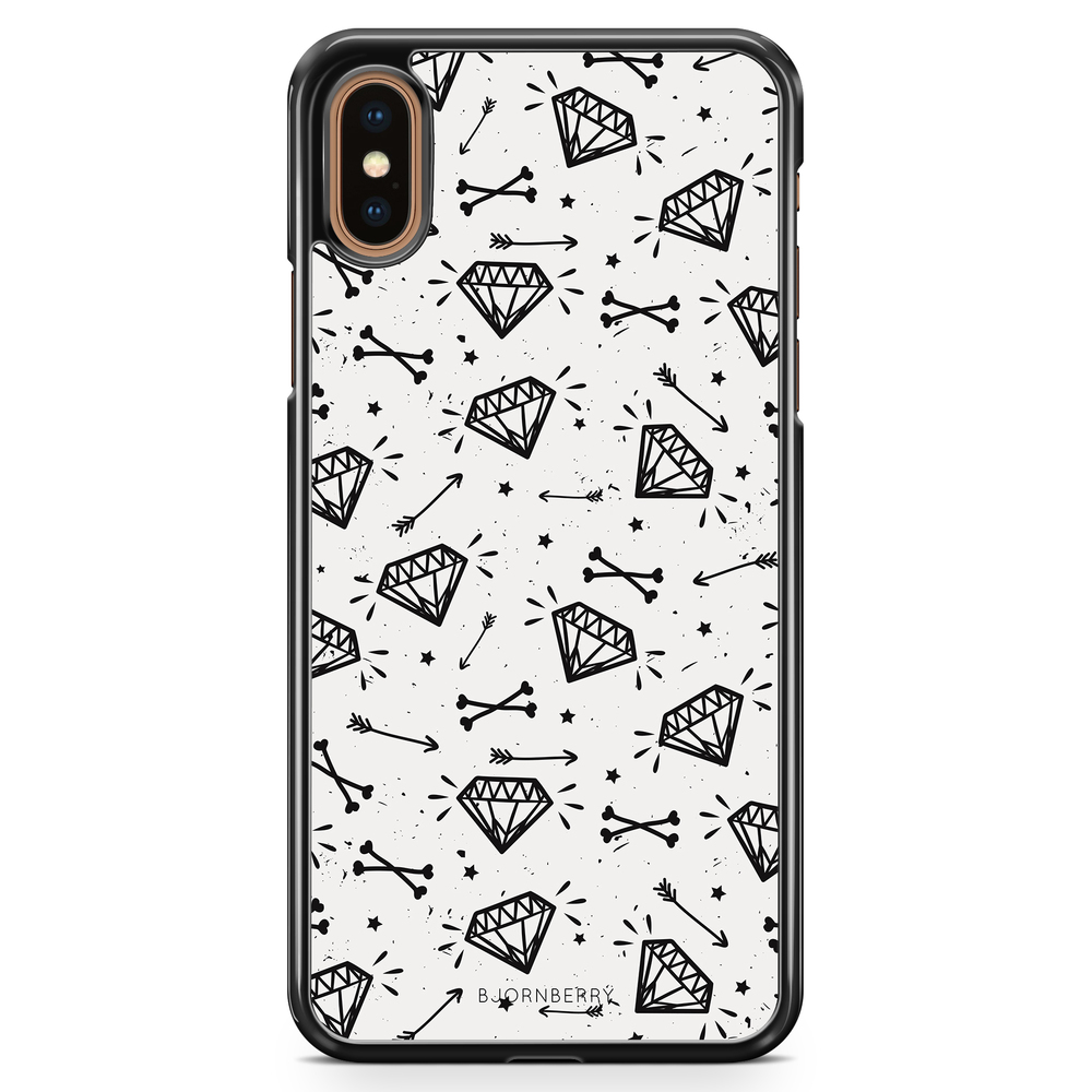 iPhone XS Max Case - Diamond Pattern