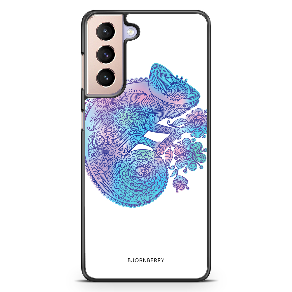 Samsung Galaxy S21 Case - Mandala Chameleon